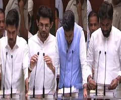 महाराष्ट्राच्या विधीमंडळात 'यंग ब्रिगेड', आदित्य, रोहित, ऋतुराज, आदिती यांचा शपथविधी | ABP Majha