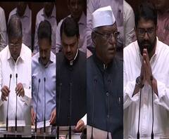 MLA Oath Ceremony | महाराष्ट्र विधानसभेत भाजप आमदारांचा शपथविधी | ABP MAJHA