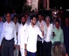 Aditya Thackeray | गेल्या 16 तासांपासून आदित्य ठाकरेंचा मुक्काम रिट्रीट हॉटेलमध्ये | ABP Majha