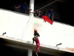 Raipur school girl falls from 25-feet while attempting zip-lining| Sansani