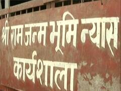Carving of idols undergoing at Ayodhya's Ram Katha Kunj