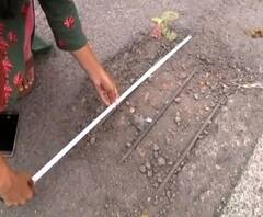 Mumbai Potholes | खड्डे चॅलेंजमधून 91 टक्के खड्डे बुजवल्याचा मनपाचा दावा | ABP Majha