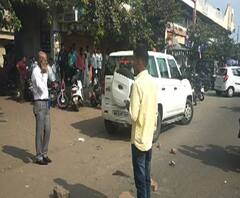 Shirdi | शिर्डी जवळील राहाता शहरात पोलिसांवर गोळीबार | ABP Majha