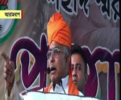 ক্ষমতায় এলে দুর্নীতিগ্রস্ত নেতা-মন্ত্রীদের কাউকেই ছাড় নয়, আরামবাগের সভা থেকে হুঙ্কার দিলীপের