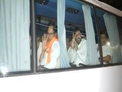 NCP MLAs' being sent to Hayatt hotel from Renaissance hotel
