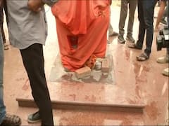 Miscreants vandalise Vivekananda statue inside JNU campus