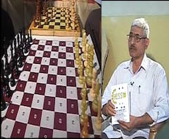 Chess Board | पुण्यातील प्राध्यपकांनी बनवलं नवं बुद्धीबळ, हत्ती, घोड्यांसह, राजा, वजीरही बुद्धीबळातून गायब | पुणे | ABP Majha