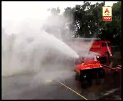 কলকাতায় আগুন নিয়ন্ত্রণে রোবট