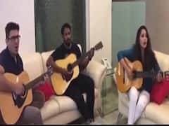 Madhuri Dixit jams with her hubby on guitar| Hot News