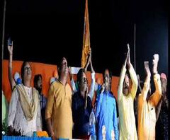 খড়গপুর উপনির্বাচনের তৃণমূল প্রার্থীর গলায় জয় শ্রীরাম ধ্বনি, শাসক দলকে খোঁচা বিজেপির