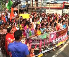 বিজেপির অভিযানে রণক্ষেত্র চাঁদনি চক, খবর ফটাফট