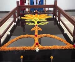 Uddhav Thackeray | युतीच्या बोधचिन्हाने गोपीनाथ गडावर उद्धव ठाकरेंचं स्वागत | परळी | ABP Majha