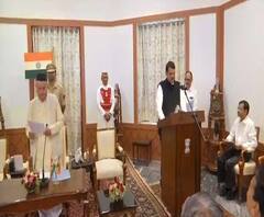 Maharashtra Politics | राज्याच्या राजकारणात मोठा भूकंप, देवेंद्र फडणवीस मुख्यमंत्री, तर अजित पवार उपमुख्यमंत्री | ABP Majha 