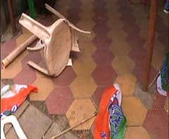 লেকটাউনে তৃণমূল কাউন্সিলরের অফিসে দুষ্কৃতী হামলা