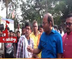 পশ্চিম মেদিনীপুরের ছেড়ুয়ায় ঢুকতে বাধা বিজেপি নেতা সায়ন্তন ঘোষকে