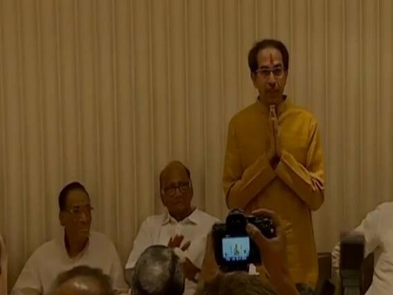 Maharashtra: Uddhav Thackeray चुने गए Shiv sena, NCP और Congress गठबंधन के नेता