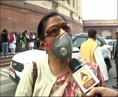 সংসদ ভবনে মুখোশ পরে হাজির তৃণমূল সাংসদ কালি ঘোষ দস্তিদার