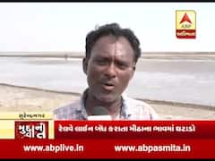 મુદ્દાની વાતઃ કમોસમી વરસાદથી કચ્છના નાના રણમાં મીઠાનું ઉત્પાદન ઘટ્યું