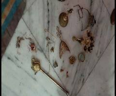 Reporter Stories: চাতরায় রাধা কৃষ্ণের মন্দিরে চুরি সোনার গয়না, তদন্তে পুলিশ