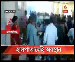 জলপাইগুড়িতে চিকিৎসায় গাফিলতিতে মৃত্যুর অভিযোগ, হাসপাতালের মধ্যেই ধর্নায় মৃতের পরিবার