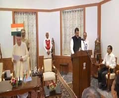 Devendra-Ajit Sarkar | राज्याच्या मुख्यमंत्रीपदी पुन्हा देवेंद्र फडणवीस, बहुमत सिद्ध करण्यासाठी 30 नोव्हें.पर्यंत मुदत