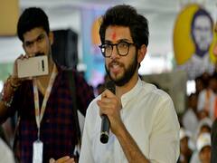Supriya Sule hugs Aaditya Thackeray as he arrives at Maharashtra Assembly 