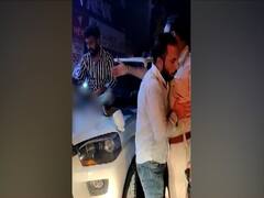 Haryana में Police वाले के सामने शराबी ने किया तमाशा, गाड़ी पर BJP का बैनर, वीडियो वायरल