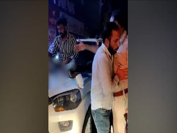 Haryana में Police वाले के सामने शराबी ने किया तमाशा, गाड़ी पर BJP का बैनर, वीडियो वायरल