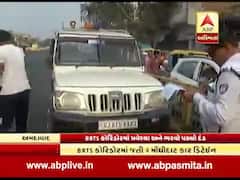 અમદાવાદઃ BRTS કોરિડોરમાં વાહન ચલાવનાર પોલીસ પણ દંડાયા, જુઓ વીડિયો