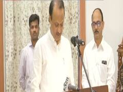 Ajit Pawar takes oath as Deputy CM of Maharashtra