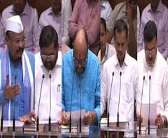 MLA Oath Ceremony | महाराष्ट्र विधानसभेत शिवसेना आमदारांचा शपथविधी | ABP MAJHA