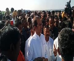 Uddhav Thackeray | उद्धव ठाकरे सातारा-सांगलीतील नुकसान पाहणी दौऱ्यावर | ABP Majha 