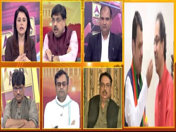 महाराष्ट्र के सत्ता की लड़ाई में बाला साहेब की हुई एंट्री ! देखिए बड़ी बहस | संविधान की शपथ