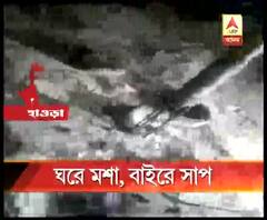 ঘূর্ণিঝড় বুলবুলের জেরে জলমগ্ন হাওড়া শহরের ষষ্ঠীতলা এলাকা