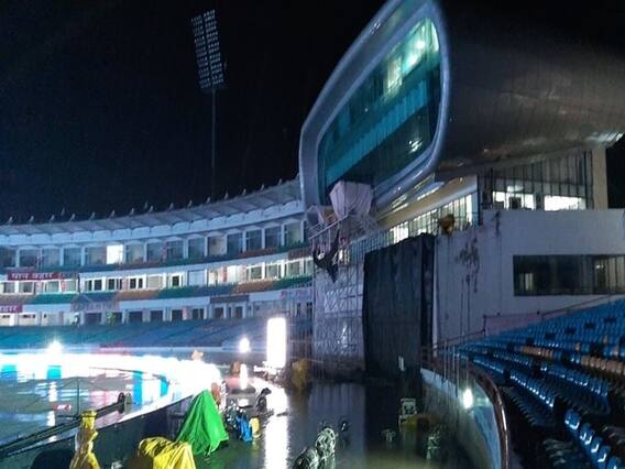 બીજી ટી20 પહેલા રાજકોટમાં વરસાદ પડતાં ક્રિકેટ ફેન્સ ચિંતિત, જુઓ શુ છે હાલ ખંડેરી ગ્રાઉન્ડની સ્થિતિ 