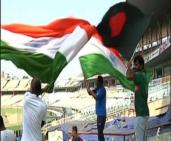 ভারত বাংলাদেশ ম্যাচ ঘিরে কতটা উন্মাদনা ইডেন গার্ডেনে, দেখুন সেই ছবি