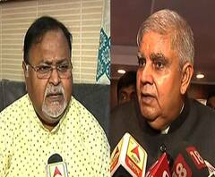 রাজ্যে কোনও সরকারি অনুষ্ঠানে রাজ্যপালকে ডাকা হয়না, অভিযোগ ধনকড়ের, কটাক্ষ পার্থর 