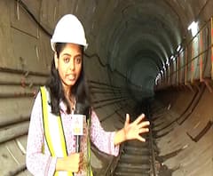 Mumbai Metro 3 | मुंबईच्या पोटात काय दडलंय? मेट्रोच्या बोगद्यांची 'माझा'वर सफर | ABP Majha