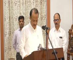 Ajit Pawar Maharashtra Deputy CM | स्थिर सरकारसाठी निर्णय घेतला : अजित पवार | ABP Majha