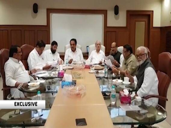 मुंबई में हुई Congress, Shiv Sena और NCP की पहली मीटिंग