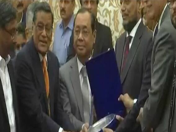 CJI Ranjan Gogoi को दिया गया फेयरवेल, 17 नवंबर को होंगे रिटायर