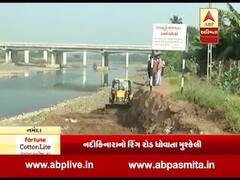 નર્મદાઃ વરસાદથી ધોવાઇ ગયેલા રિંગરૉડને તંત્રએ ના બનાવ્યો તો વેપારી-ખેડૂતોઓ જાતે બનાવવાનુ શરૂ કર્યુ
