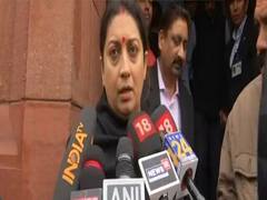 No woman will forgive Rahul Gandhi for his comment :Smriti Irani