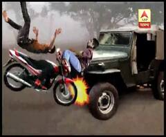 তোলা তুলতে গিয়ে মোটরবাইকে ধাক্কা পুলিশের গাড়ির, তারকেশ্বর ধুন্ধুমার 