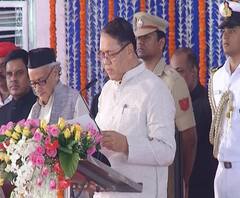 Cabinet Expansion | मी शपथ घेतो की... | राष्ट्रवादीचे नेते दिलीप वळसे पाटील यांनी घेतली मंत्रीपदाची शपथ | ABP Majha