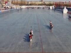 Dragon Ice Boat Race organised in China 