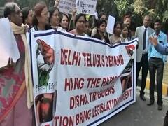 Delhi: महिलाओं का प्रोटेस्ट मार्च, Telangana Police को किया सैल्यूट लेकिन कहा-'Encounter आखिरी रास्ता नहीं'