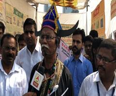 WEB EXCLUSIVE | चैत्यभूमीवरून | प्लॅस्टिक निर्मूलनासाठी विडा उचललेला अनोखा 'यम' | ABP Majha 