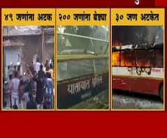 Portest against NRC-CAA | अहमदाबादमध्ये हिंसा, पाच हजार जणांवर गुन्हा,49 अटकेत | ABP Majha 