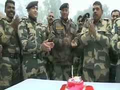 J&K: BSF jawans celebrate new year at RS Pura 
